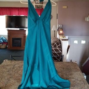 Teal dress